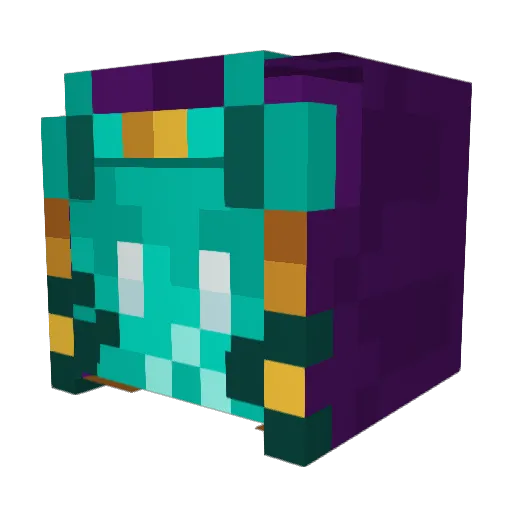 glorpe_ Minecraft avatar head, 3D render