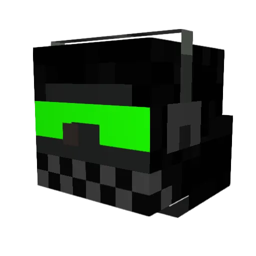 glover121 Minecraft avatar head, 3D render
