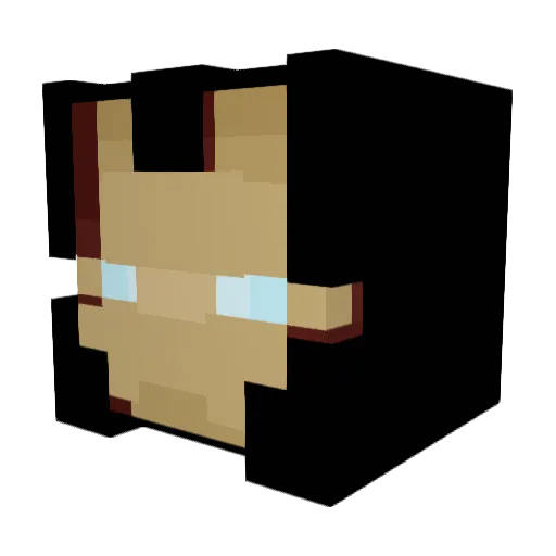 glovermikeyno61 Minecraft avatar head, 3D render