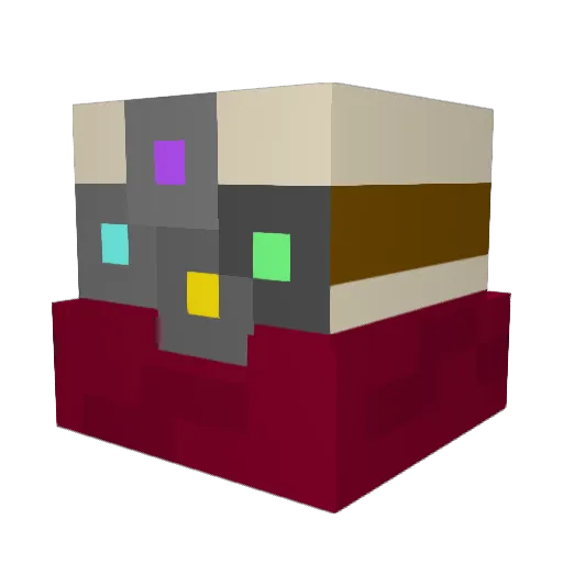 glumper594 Minecraft avatar head, 3D render