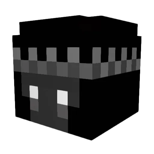 glxwerino Minecraft avatar head, 3D render
