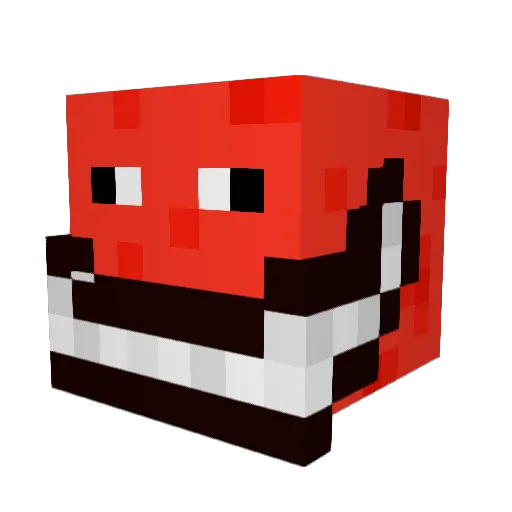 gm5900 Minecraft avatar head, 3D render