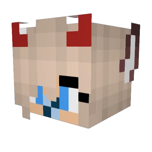 gman529 Minecraft avatar head, 3D render