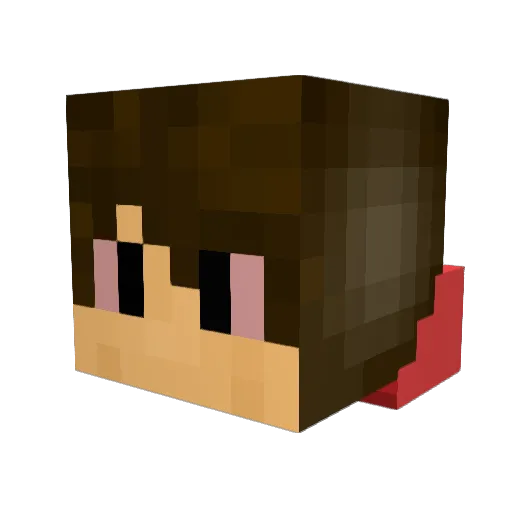 gman_33 Minecraft avatar head, 3D render
