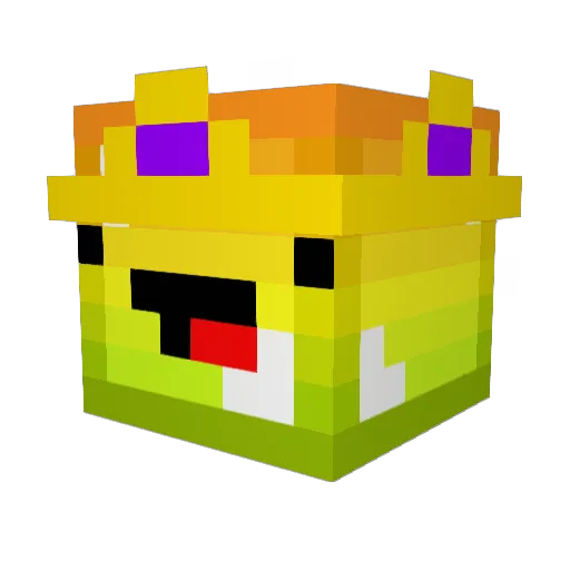 gmangarrett123 Minecraft avatar head, 3D render