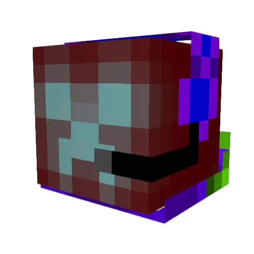 gmanv2012 Minecraft avatar head, 3D render