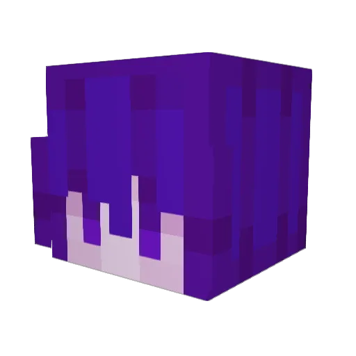 gmocider Minecraft avatar head, 3D render
