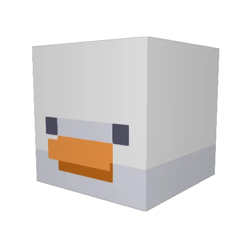 gmoneyballa Minecraft avatar head, 3D render