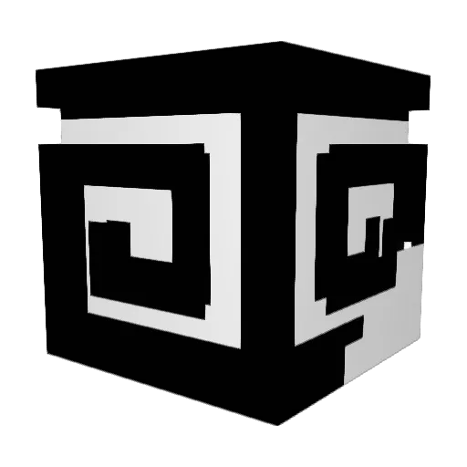 gmvg Minecraft avatar head, 3D render