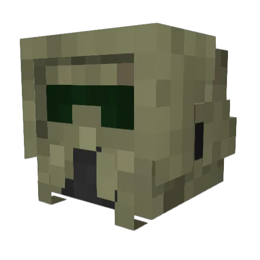 gnarshred2 Minecraft avatar head, 3D render