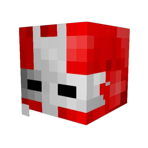 gnome646 Minecraft avatar head, 3D render