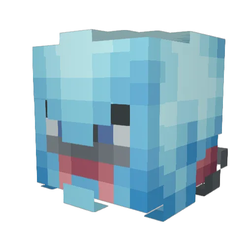 gnon321 Minecraft avatar head, 3D render