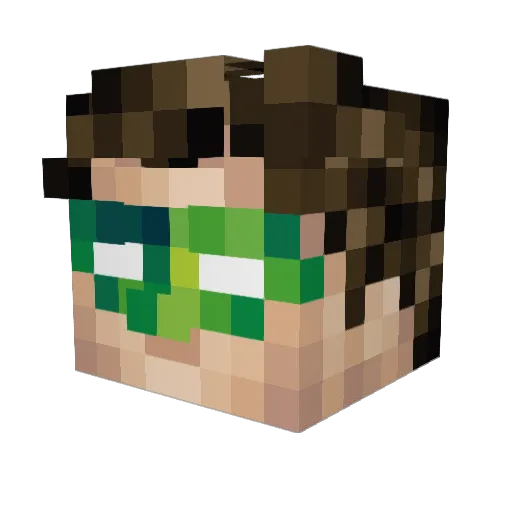 gnurgen05 Minecraft avatar head, 3D render
