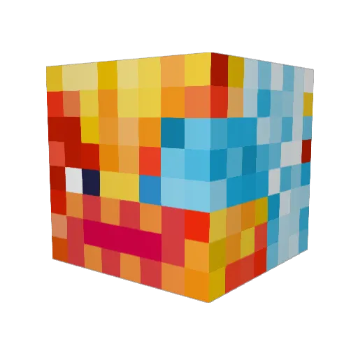 go_elsewhere Minecraft avatar head, 3D render