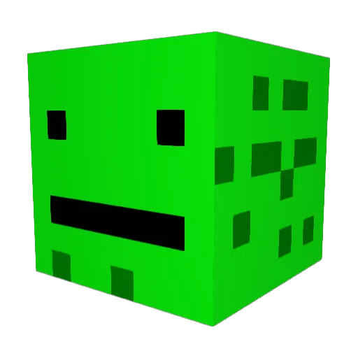 goalberg50 Minecraft avatar head, 3D render