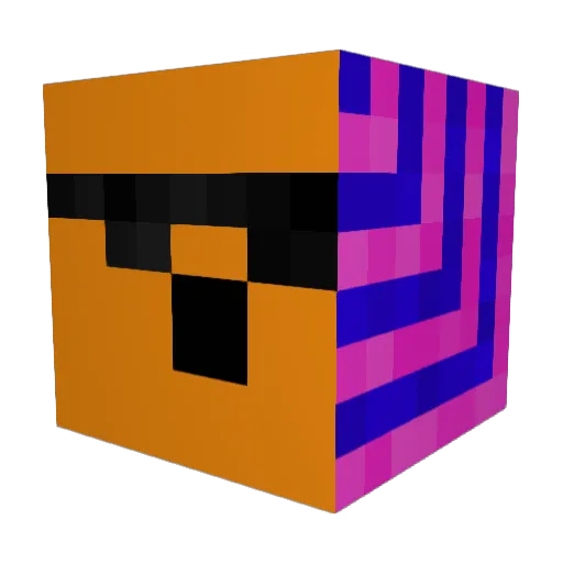goatboy48 Minecraft avatar head, 3D render