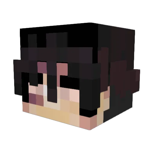 goatedplayer310 Minecraft avatar head, 3D render