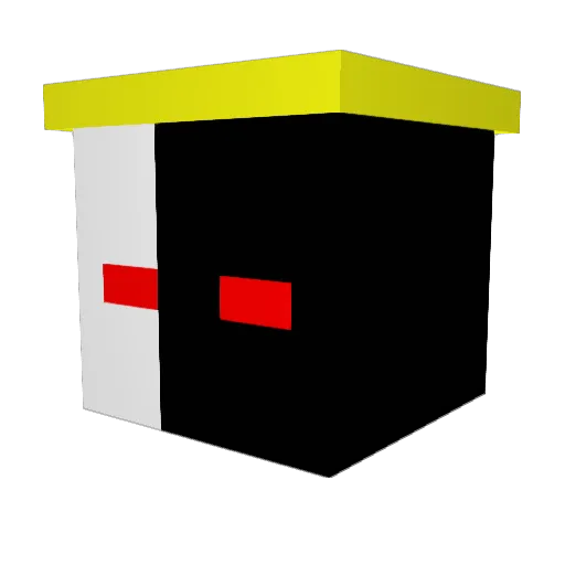 goatforce21 Minecraft avatar head, 3D render