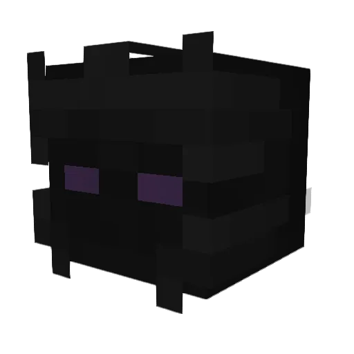 goatprada Minecraft avatar head, 3D render
