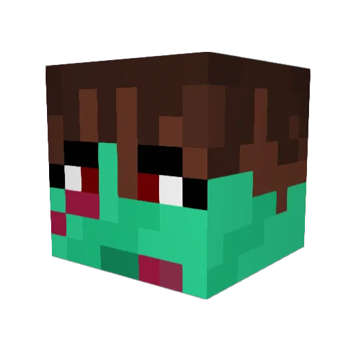goatslayer1216 Minecraft avatar head, 3D render