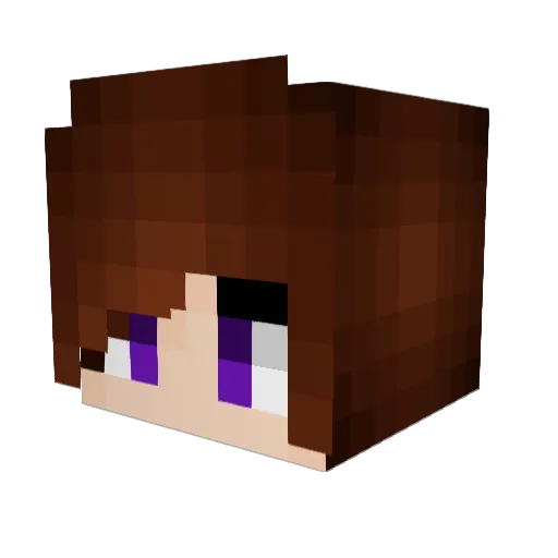 gobione12 Minecraft avatar head, 3D render