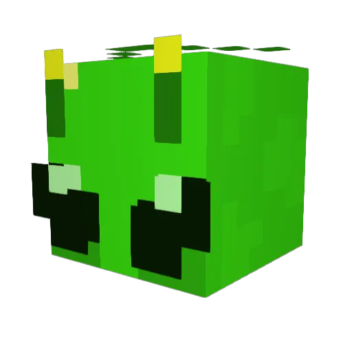 goblinclarence Minecraft avatar head, 3D render