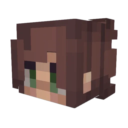goblingamer442 Minecraft avatar head, 3D render