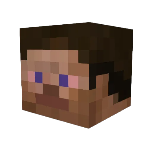 goblinman5 Minecraft avatar head, 3D render