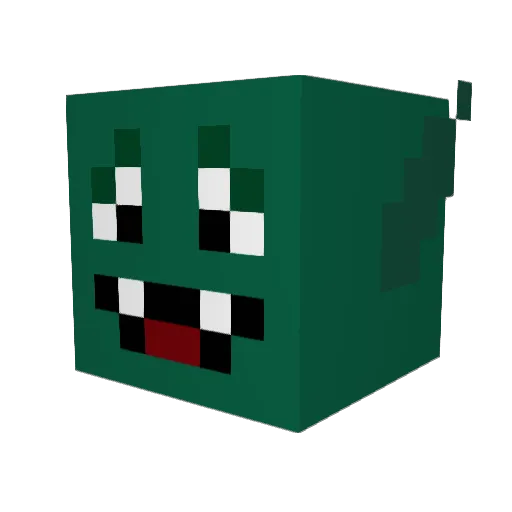goblins89 Minecraft avatar head, 3D render