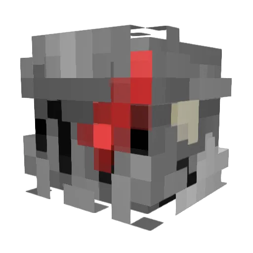 goblintrasheater Minecraft avatar head, 3D render