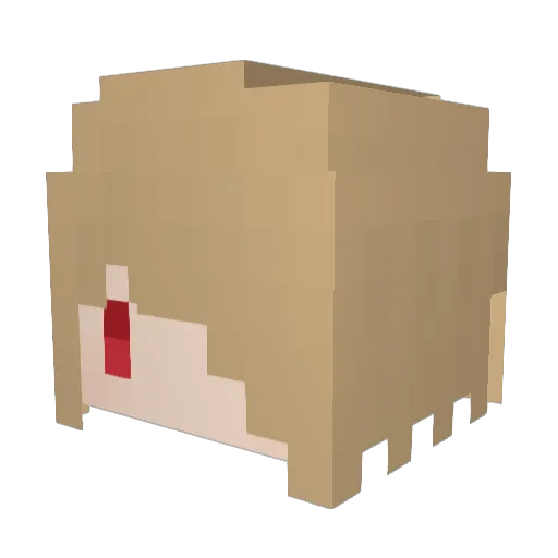 goburin4646 Minecraft avatar head, 3D render