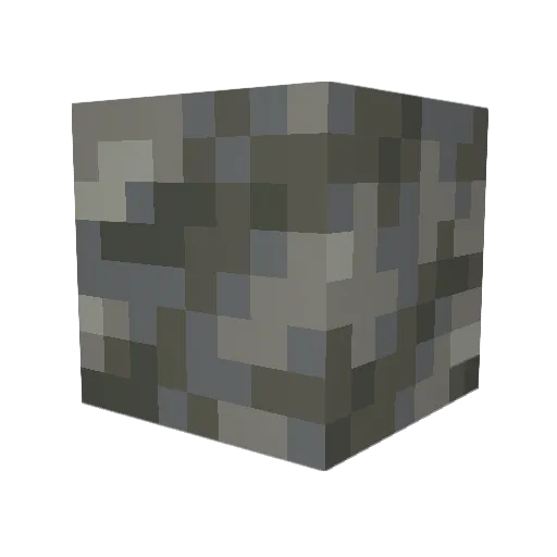 goclpon Minecraft avatar head, 3D render