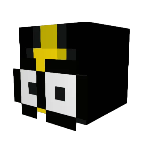 gocrafter3000 Minecraft avatar head, 3D render