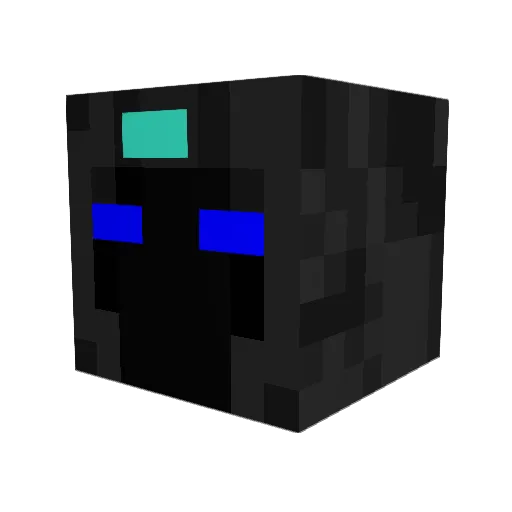 gocrafts Minecraft avatar head, 3D render