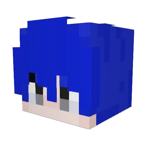 god2241 Minecraft avatar head, 3D render