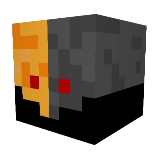 god_IT Minecraft avatar head, 3D render