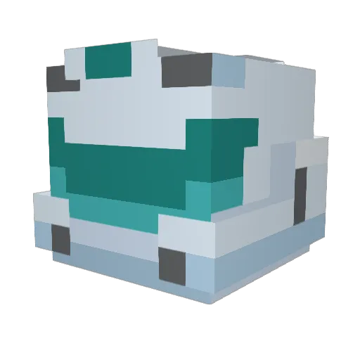 godai2010 Minecraft avatar head, 3D render