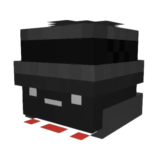 godbridgeboy Minecraft avatar head, 3D render