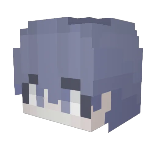 goddo127 Minecraft avatar head, 3D render