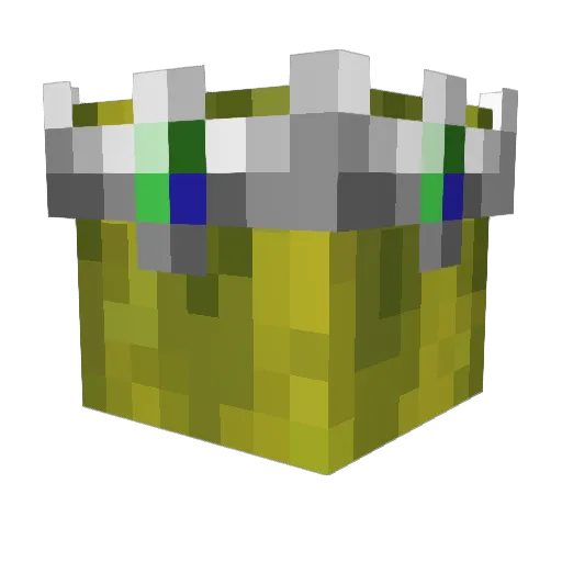 goddy_clone Minecraft avatar head, 3D render
