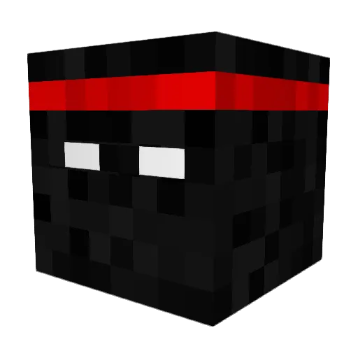 godfighter065 Minecraft avatar head, 3D render