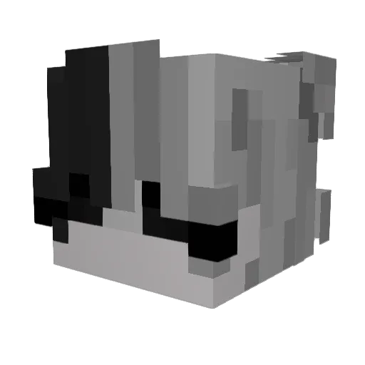 godilla7671 Minecraft avatar head, 3D render