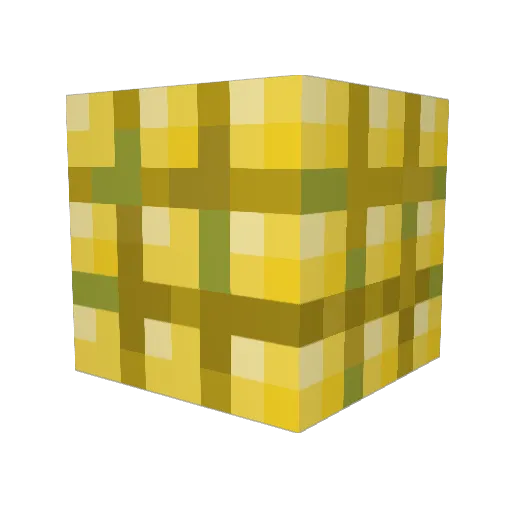 godilovecorn Minecraft avatar head, 3D render