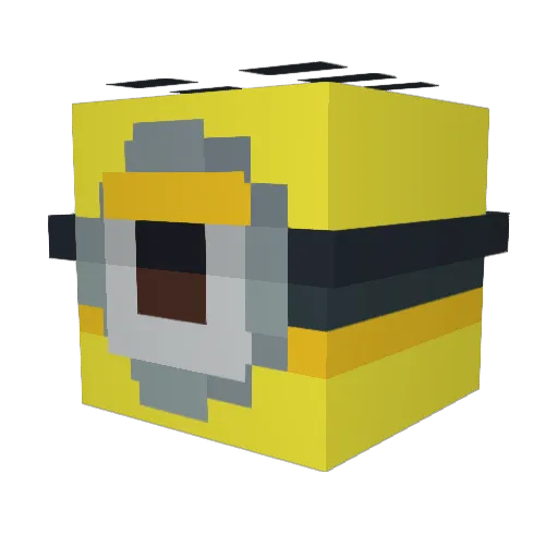 godisgood454 Minecraft avatar head, 3D render