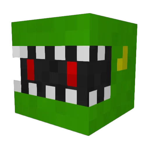 godleski Minecraft avatar head, 3D render