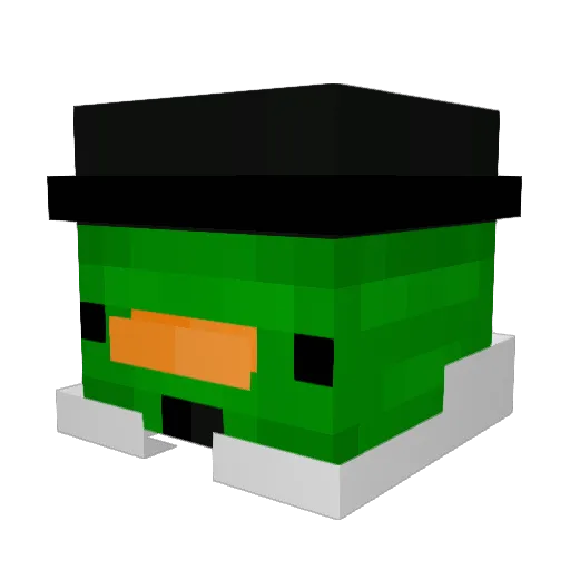 godless25 Minecraft avatar head, 3D render