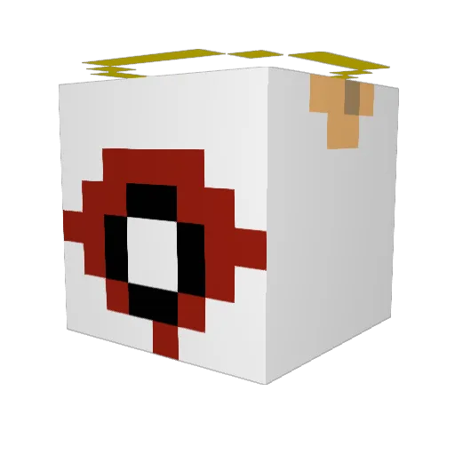 godlightGuild Minecraft avatar head, 3D render