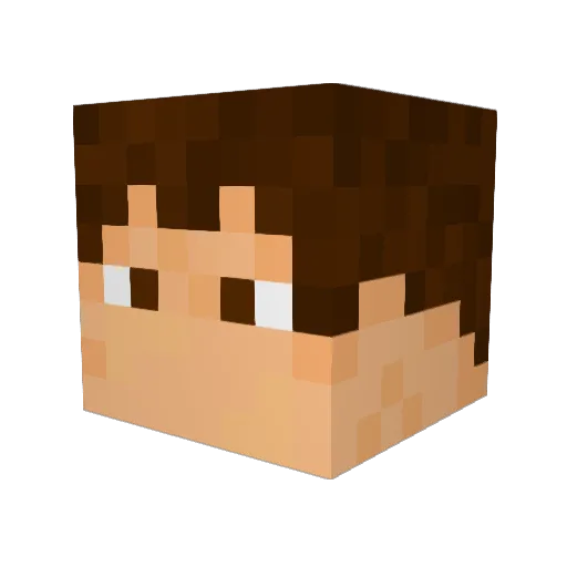 godofgames2304 Minecraft avatar head, 3D render