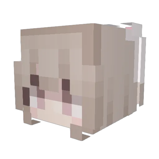 godofgames4726al Minecraft avatar head, 3D render