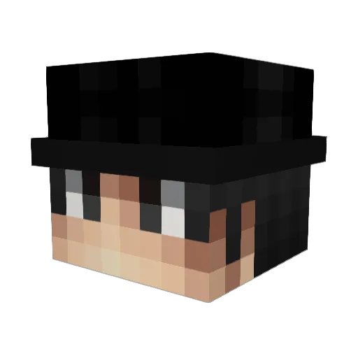 godothundrr Minecraft avatar head, 3D render